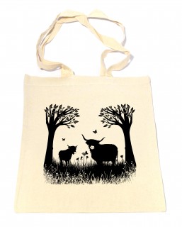 Cow & Calf Tote Bag product image